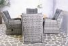 Tuinset Arona wicker stoelen