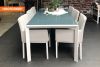 Textileen dinnerset Montgomery wit - Amersfoort & Hoofddorp