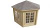Tuindeco Nora Blokhut 363x312 cm 34 mm vuren honing geïmpregneerd
