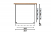 Aanbouwveranda OBLIQUE Schuin dak - 300 x 350 cm