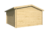 Tuindeco Otto Blokhut 360x360 cm 28 mm vuren bruin geïmpregneerd