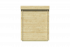 Blokhut Will 40 mm onbehandeld 200x300 cm