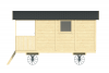 Pipowagen/Zigeunerwagen Paddy met veranda 480x240 cm