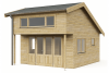 Chalet Panorama 425x425 cm - compleet gecoat