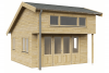 Chalet Panorama 425x425 cm - compleet gecoat