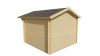 Tuindeco Perlund Blokhut 300x300 cm 28 mm vuren red class wood geïmpregneerd
