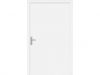 Trendhout Plaatdeur enkel XL - linksdraaiend - 120x211,5 cm + kozijn 133,4x218,9 cm - wit (incl. hang en sluitwerk)