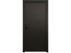 Plaatdeur enkel linksdraaiend - 93x211,5 cm + kozijn 106,4x218,9 cm - zwart (incl. hang en sluitwerk)