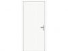 Plaatdeur enkel linksdraaiend - 93x211,5 cm + kozijn 106,4x218,9 cm - wit (incl. hang en sluitwerk)