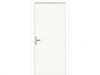 Plaatdeur enkel linksdraaiend - 93x211,5 cm + kozijn 106,4x218,9 cm - wit (incl. hang en sluitwerk)
