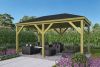 Tuindeco Grande Prieel 490x290 cm - vurenhout groen geïmpregneerd - SALE25112