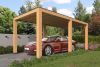 Red Class Wood overkapping Renesse 500x313cm basis incl. Schroefpakket - Bouwpakket