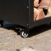 Barbecue Camarada Base Black top Corten - incl. houtopslag - Ø70 cm