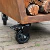 Barbecue Companero XXL 2.0 Cortenstaal - incl. hoes en houtopslag - Ø80cm