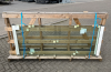 Glasschuifsysteem Profiline R3 (3-spoor) type C - 243,5x214,5 cm RAL9010 (gebroken wit), vast deel links - Rails antraciet - SALE25014