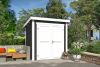 Outdoor Life Sara Tuinhuis 200x200 cm 28 mm vuren Carbon Grey-Wit gecoat