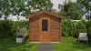 Lugarde Select Blokhut Hengelo 250x250cm - Keteldruk Bruin