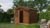 Lugarde Select Blokhut Hengelo 250x250cm - Keteldruk Bruin