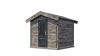 Lugarde Select Blokhut Hengelo 250x250cm - Keteldruk Grijs