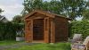 Lugarde Select Blokhut Borculo 300x250cm - Keteldruk Bruin