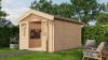 Lugarde Select Blokhut Olst 300x400cm - Onbehandeld