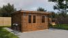 Lugarde Select Blokhut Winterswijk 400x400cm - Keteldruk Bruin