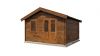 Lugarde Select Blokhut Loenen 400x400cm - Keteldruk Bruin