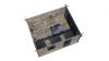 Lugarde Select Blokhut Lochem met garagedeur 400x500cm - Keteldruk Grijs
