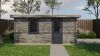 Lugarde Select Blokhut Lochem met garagedeur 400x500cm - Keteldruk Grijs