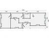 Tuindeco Slane Blokhut 1400x490 cm 70 mm vuren honing geïmpregneerd