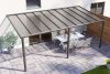 DHZ-veranda Smartline 604x250 cm - Antraciet structuur
