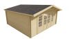 Tuindeco Southampton Blokhut 540x540 cm 58 mm vuren honing geïmpregneerd