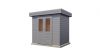 Lugarde Select Prima Beverwijk tuinhuis 240x180 cm 28 mm vuren grijs gebeitst