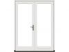 Trendhout Stapeldorpeldeur - dubbel - 2x deur 83,4x216,9 + kozijn 178x226,3 cm - wit (incl. DTS en deurbeslag)