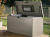 Biohort Kussenbox kwartsgrijs 140x60x71 cm