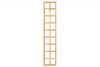 Trellis recht met rechte lijst 40x180 cm