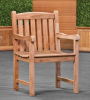 Teak Blokstoel Birmingham