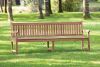 Teak tuinbank Bretagne met 3 poten 210x91 cm