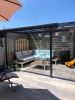 DHZ-veranda Livingdream 314x305 cm - antraciet - polycarbonaat dak