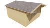 Tuindeco Torrent Blokhut 400x400 cm 34 mm vuren red class wood geïmpregneerd