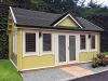 Tuindeco Clockhouse Blokhut Trevor 70 mm 550x400 cm 70 mm vuren groen geïmpregneerd
