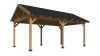 Tuindeco Hamar XL Overkapping type 1 675x445 cm Lariks/Douglashout blank