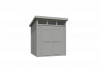 Outdoor Life Kibo Tuinhuis 200x200 cm 28 mm vuren Platinum Grey gecoat