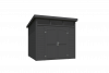 Outdoor Life Kibo Tuinhuis 250x250 cm 28 mm vuren Carbon Grey gecoat
