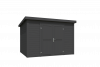 Outdoor Life Lotta Tuinhuis 300x250 cm 28 mm vuren Carbon Grey gecoat