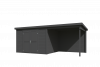Outdoor Life Kjeld Tuinhuis 550x250 cm 28 mm vuren Carbon Grey gecoat