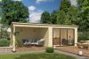 Outdoor Life Pernilla Tuinhuis 735x295 cm 28 mm vuren blank