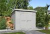 Outdoor Life Mila Tuinhuis 200x200 cm 28 mm vuren Platinum Grey gecoat
