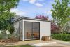 Outdoor Life Olivia Tuinhuis 385x295 cm 28 mm vuren Platinum Grey gecoat