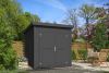 Outdoor Life Sara Tuinhuis 200x250 cm 28 mm vuren Carbon Grey gecoat